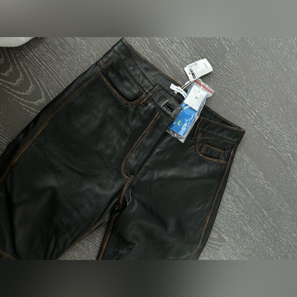 SAMSØE SAMSØE
Susanna Leather Trousers - Picture 6 of 7